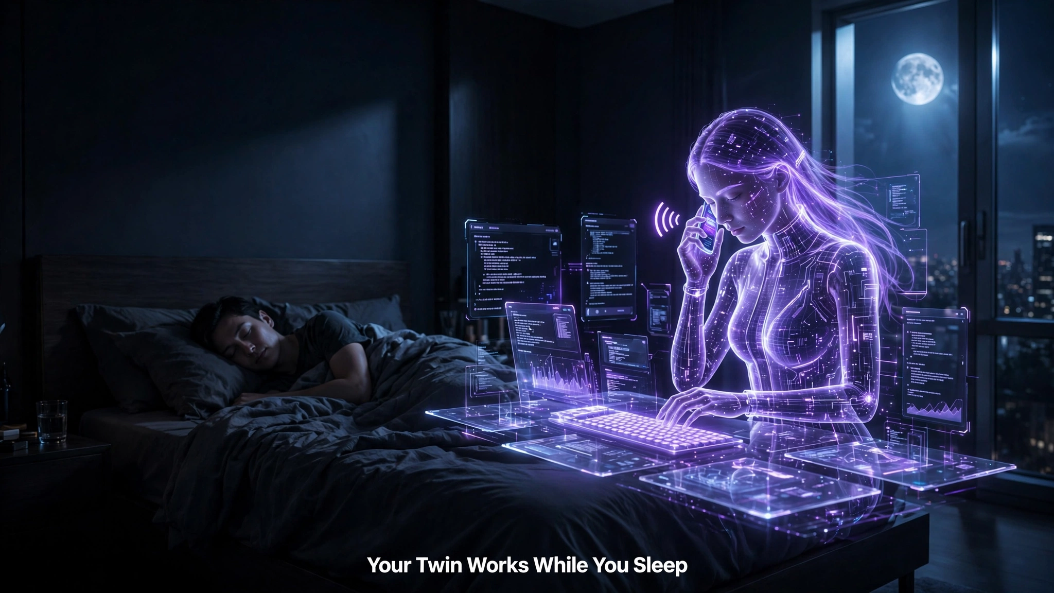 Your Twin Works While You Sleep